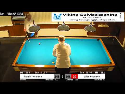 Klasse Mester  | Søborg BK -    | 29.11.2025 | Bord 1.