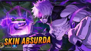 JOGUEI COM A NOVA SKIN DO MOZI | JIJI - HONOR OF KINGS x DANDADAN