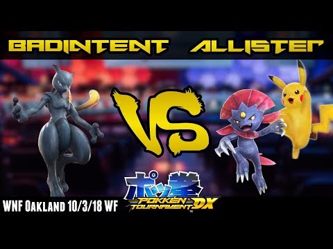 WNF Oakland 10.3.2018 BadIntent (Shadow Mewtwo) vs STDX | ALLISTER (Pikachu, Weavile) Winners Finals