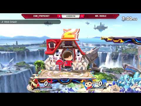 VS Weekly 5/16/19 - Losers Eighths - CSM | PikPocket (Villager) vs Mr. Riddle (Bowser) - SSBU