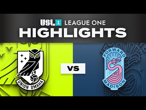 10.18.2025 | Union Omaha vs. Forward Madison FC - Game Highlights