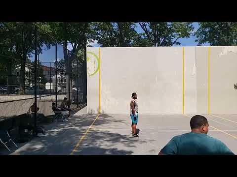 174 Park - Moe & Eric vs Timbo & Spidey - Filmed By Shena Pro Handball Alliance - 8.30.2022