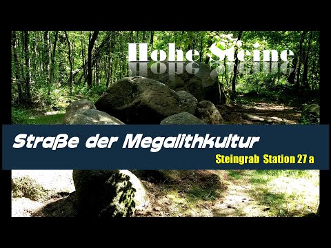 📘 Hohe Steine  - Straße der Megalithkultur - Station 27a  - Megalithic Cultures - Jungsteinzeit