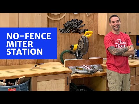 Your Miter Saw Station Doesn't Need a Fence - Trust Me!