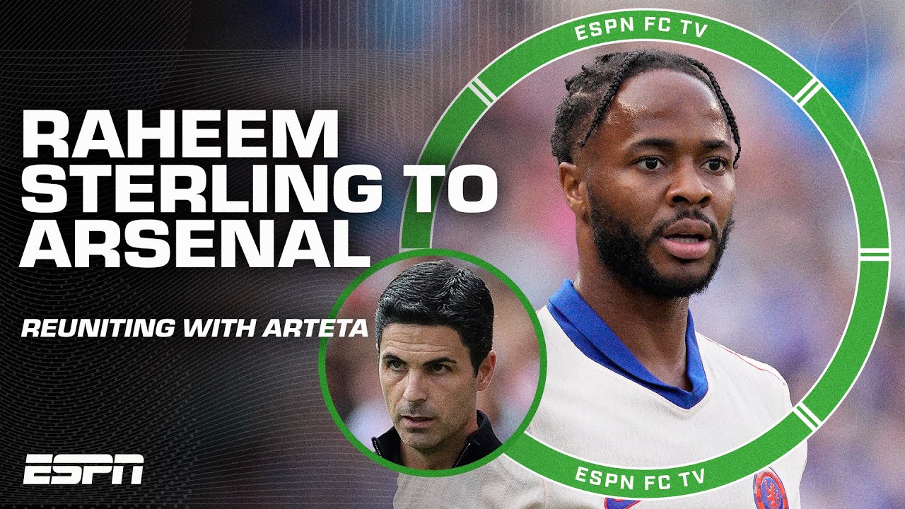 Raheem Sterling REUNITING with Mikel Arteta at Arsenal 😳 'But he's not the same player anymore' 👀