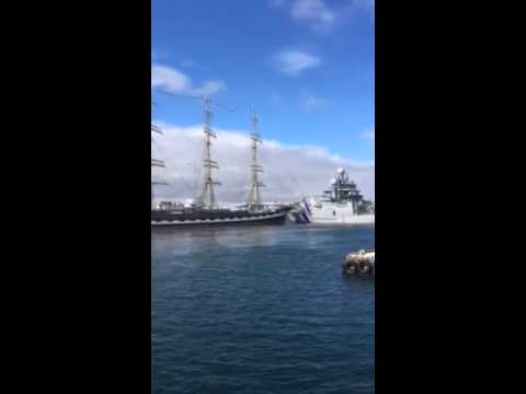 STV "Kruzenshtern" collision in Reykjavik