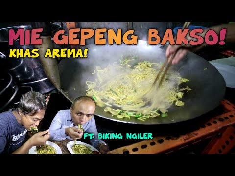MIE GORENG BAKSO MAS GEPENG! KHAS AREMA | SAMARINDA FOOD