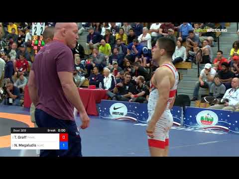 2018 FS WTT Challenge/Senior Men 61 Semi-Finals - Tyler Graff (TMWC) Vs. Nico Megaludis (NLWC).mp4