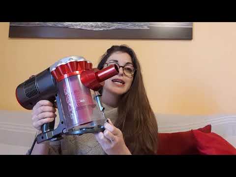 Dulkių siurblys 2757 Ariete 22V LITHIUM Raudonas video