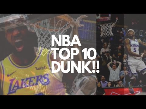 TOP 10 DUNKS & POSTERIZES of the 2019 NBA Regular Season!!