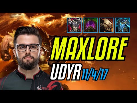 MAXLORE - UDYR vs VOLIBEAR Jungle - EUW Grandmaster - Patch 11.7