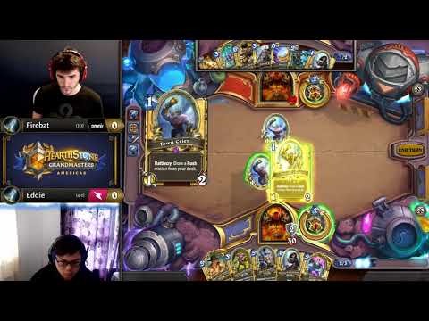 Firebat vs Eddie - Hearthstone Grandmasters Americas - Week 4 Day 1