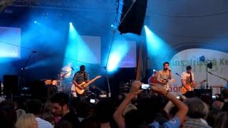 Revolverheld auf der Landesgartenschau 2012 in Bamberg am 15.06.2012 - Ich werde nie erwachsen