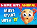 Avoid Saying The Same Thing As Me GAME Alphabet Challenge