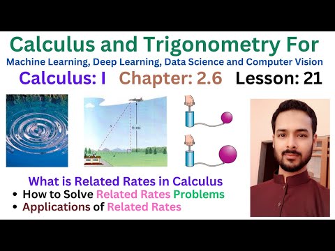 Lesson 21 What is Related Rates in Calculus | How to Solve Related Rates Problems