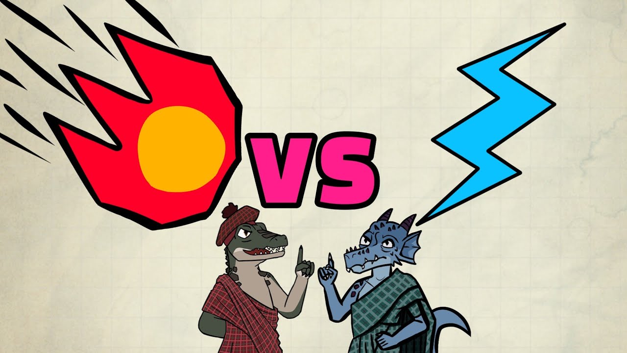 Fireball vs Lightning Bolt in D&D
