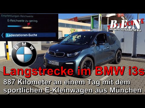887 Kilometer mit dem BMW i3s an einem Tag! Wie schlägt sich der Elektro-Sportler auf Langstrecke?