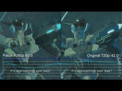 Zone of the Enders: The Second Runner PS3 Original vs. Patched Cut-Scene Frame-Rate Tests