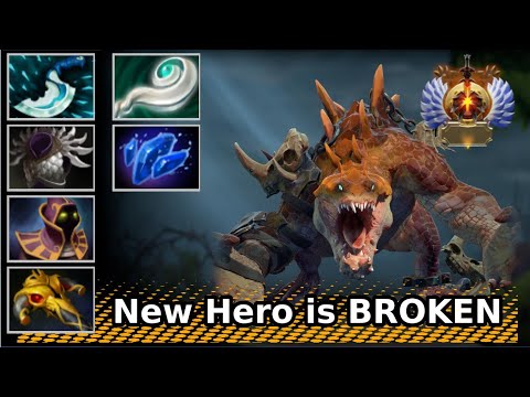 New Hero Primal Beast is Broken, Immortal Rank Offlane Build | Dota 2 7.31 Highlights