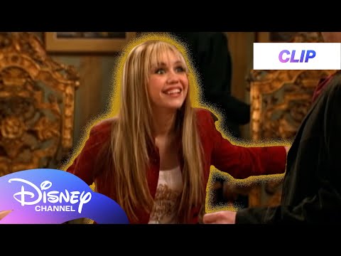 Miley Learns How to Greet the Queen! 😆👑 | Hannah Montana Throwback | @disneychannel