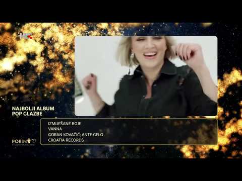 Porin 2020: Najbolji pop album - Izmiješane Boje (Vanna)