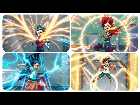 All Launches  in Beyblade Burst Surge