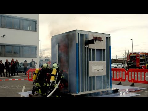 Brandschutz in der Praxis | Realbrandversuch Heinrich Schmid