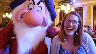 Our Full Storybook Dining Experience At Disney's Wilderness Lodge! | Disney Dining Food Review