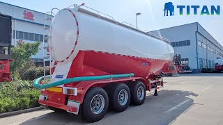 New Titan 3 Axle Cement Tanker Trailer for Sale in Guam cement tank trailer | Image 4 - Autoline
