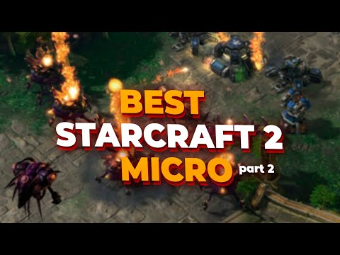 TOP 10 INCREDIBLE StarCraft 2 micro moments from different periods of SC2 - Part 2