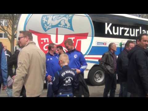 FSV Nordost beim FC Hansa Rostock gegen Erfurt