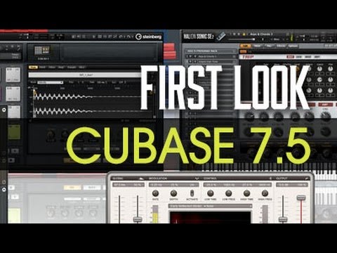 Cubase 7.5 - First Look - Overview