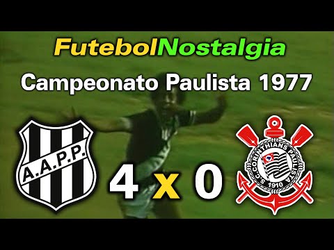 Ponte Preta 4 x 0 Corinthians - 13-02-1977 ( Campeonato Paulista )