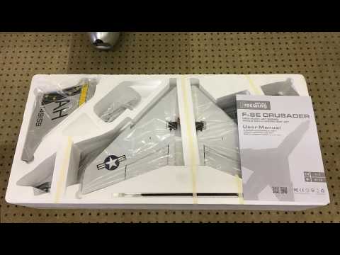 Freewing 64mm F 8 Crusader Unboxing