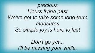 Basia - Simple Pleasure Lyrics