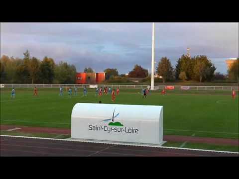 Amadou KONATE Tours FC vs Evreux 01/10/16 Résumé