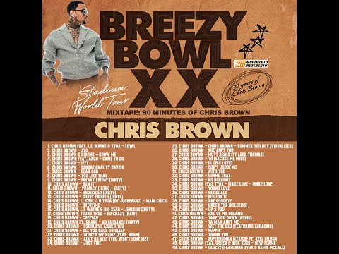 BEST OF CHRIS BROWN 2025 MIX | BREEZY BOWL MIXTAPE