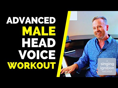 Advanced Head Voice Workout for Guys - 8 Mins for Relaxed High Notes