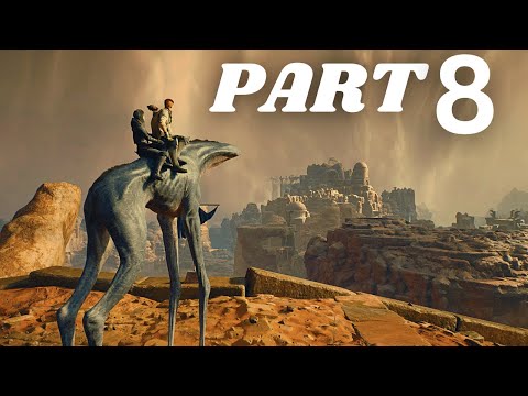 STAR WARS JEDI SURVIVOR Walkthrough Gameplay Part 8 PS5 - Desert Storm