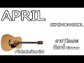 APRIL - Sirimongkol คาราโอเกะ Cover By PidsGuitarist คาราโอเกะ Guitar Acoustic
