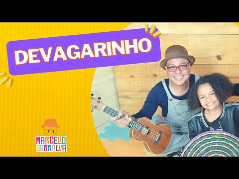 DEVAGARINHO | Música para trabalhar LENTO / RÁPIDO COM CRIANÇAS