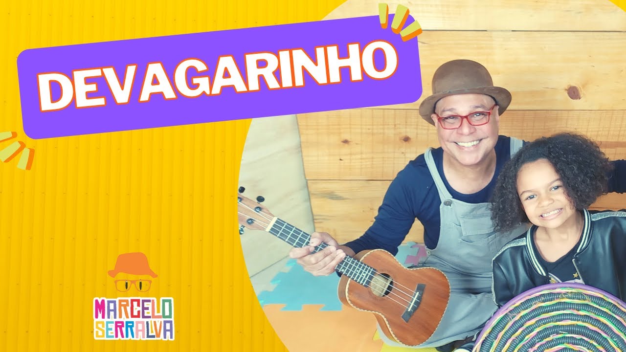 DEVAGARINHO | Música para trabalhar LENTO / RÁPIDO COM CRIANÇAS