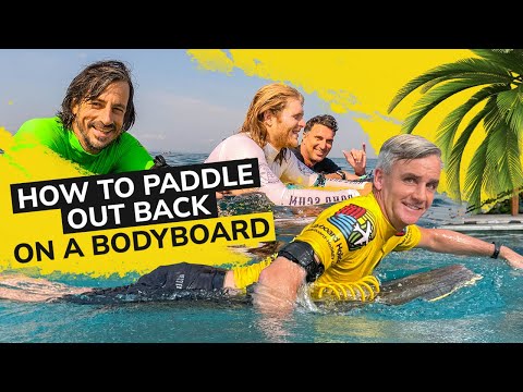 How To Paddle Out Back On A Bodyboard