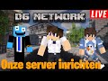Werken aan de MineTopia Server! | DG Network LIVE