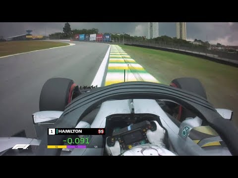 Lewis Hamilton's Pole Lap | 2018 Brazilian Grand Prix