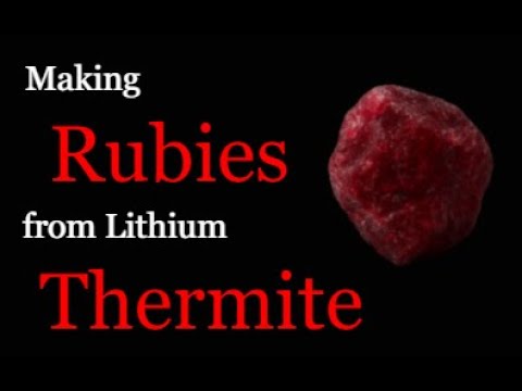 Making Rubies from Thermite