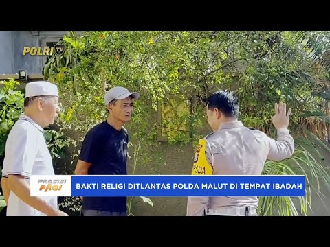 DIT LANTAS POLDA MALUT GELAR BAKTI RELIGI