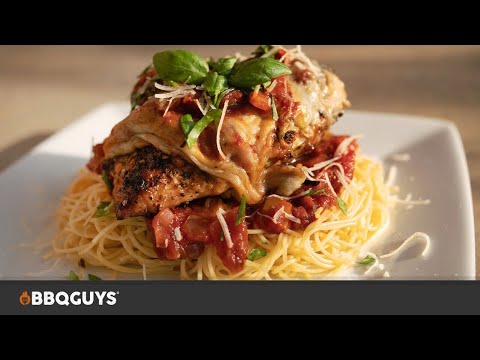 Grilled Chicken Parmesan Recipe on the Primo Kamado | BBQGuys