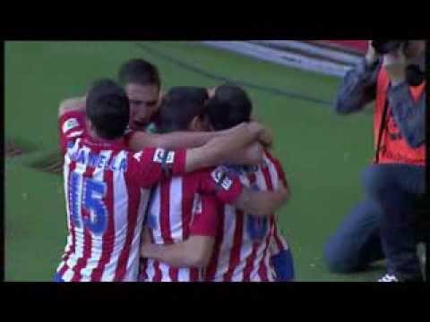 Gol Sergio Álvarez: Jª29 - Real Sporting - CD Numancia (narración Luis Eduardo García)