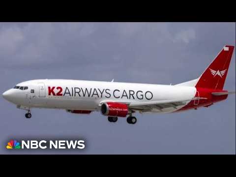 Search for missing cargo plane